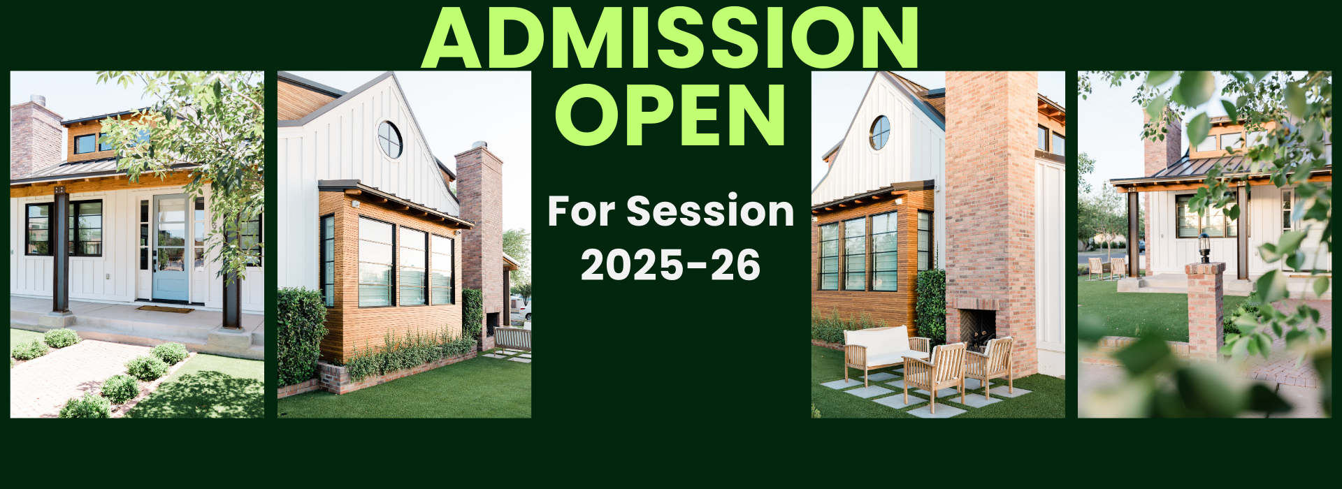 Admission Open